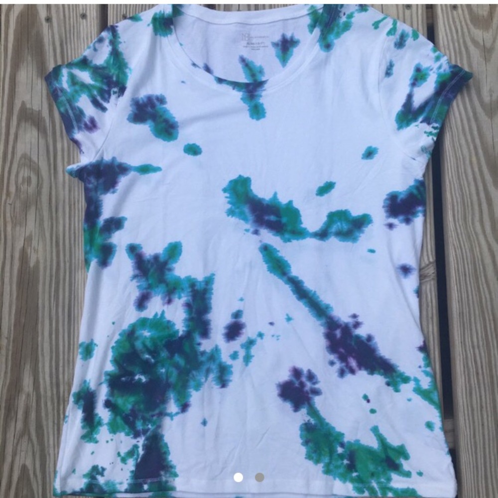 Over sized tie dyed t shirt